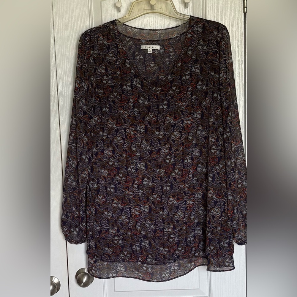 Cabi Women's Multicolor Patterned Top